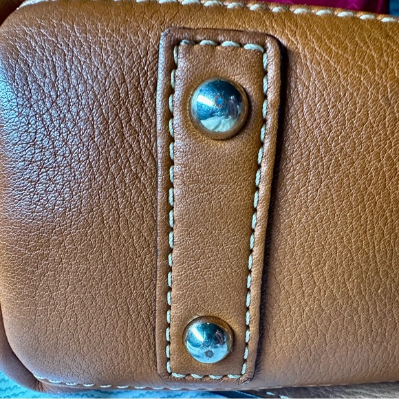Dooney & Bourke Florentine Leather Tote in Natural - Picture 10 of 16